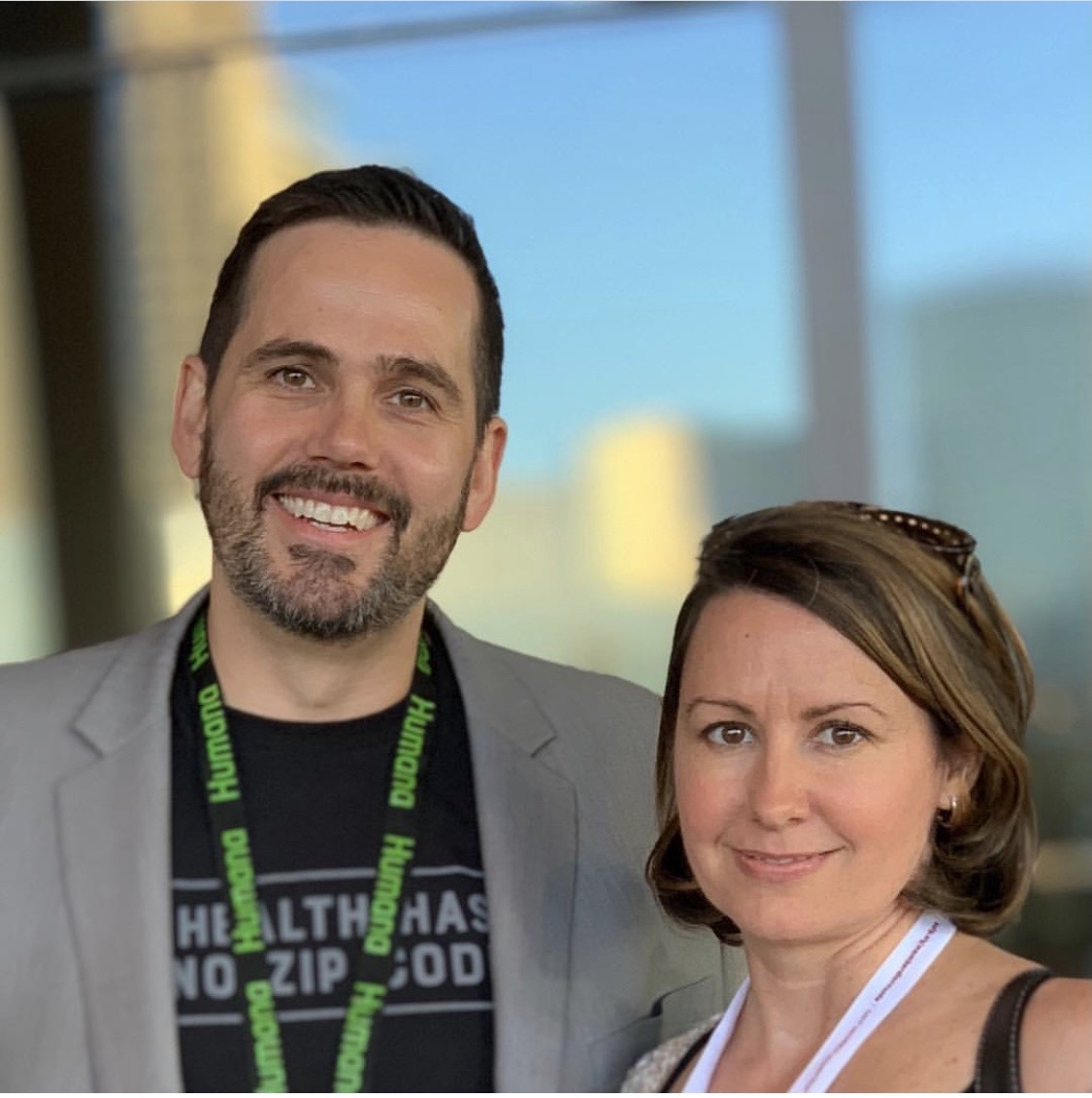 William Cooke and Melissa Meier together